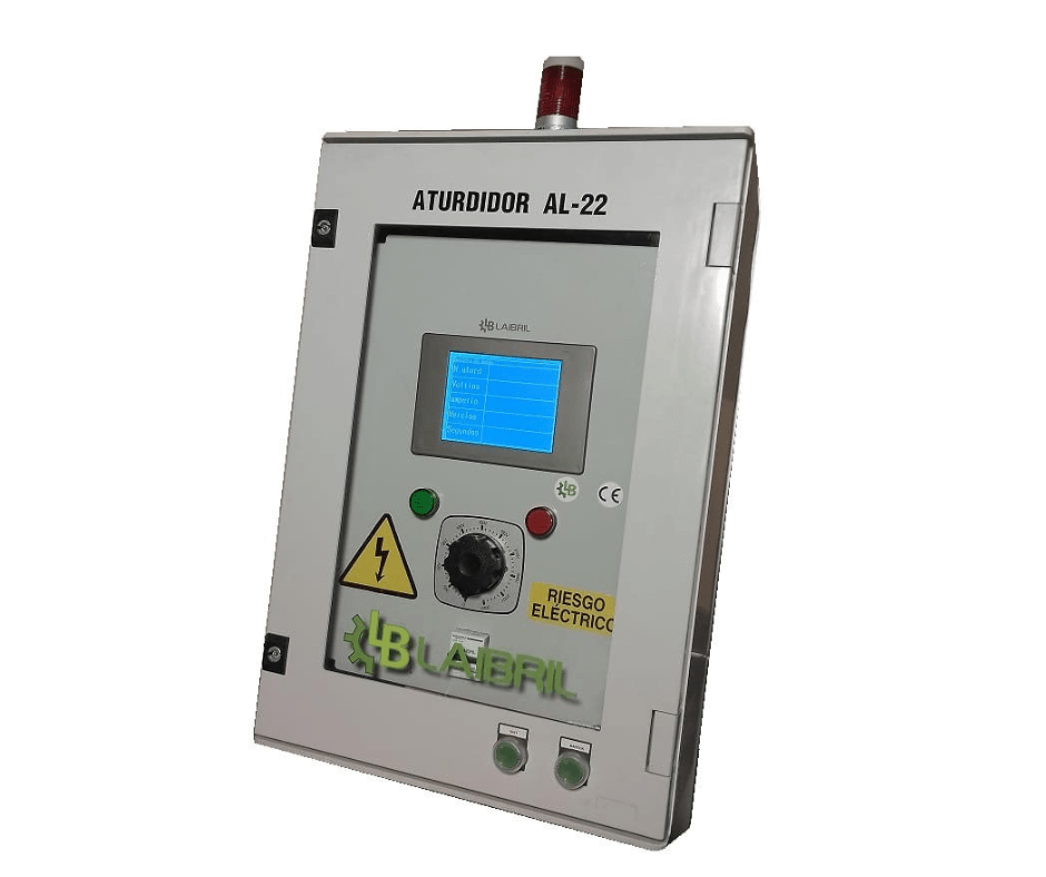 Nuevo aturdidor eléctrico con pantalla táctil AL-22 de Laibril